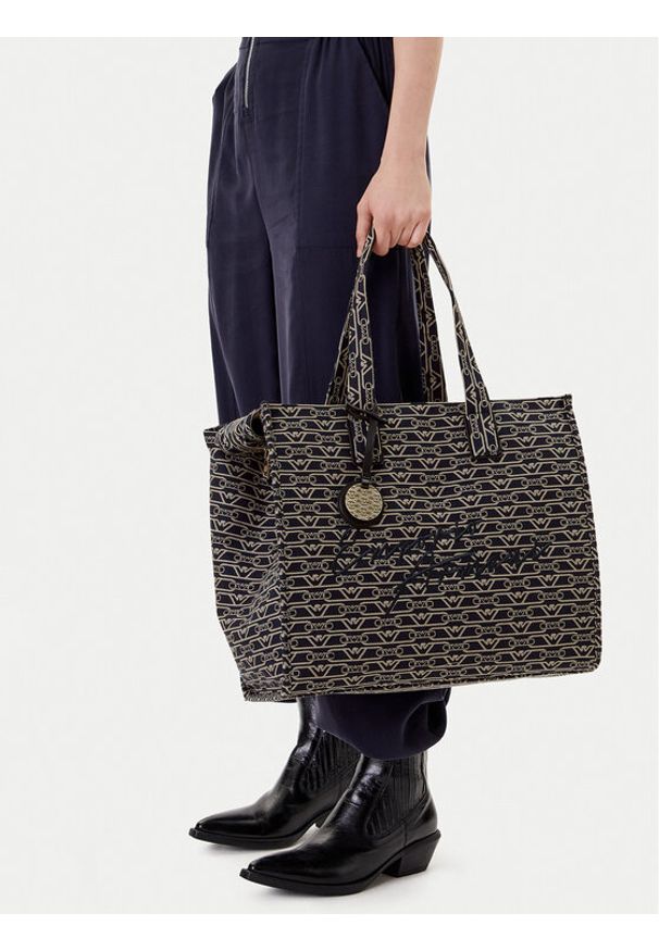 Emporio Armani Torebka EW000561 AF12993 FB237 Granatowy. Kolor: niebieski