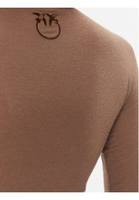 Pinko Bluzka Mononoke 102328 A17S Brązowy Regular Fit. Kolor: brązowy. Materiał: wiskoza