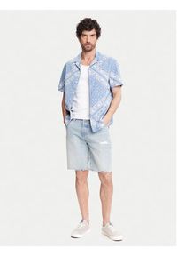 Levi's® Szorty jeansowe 501® 36512-0257 Niebieski Regular Fit. Kolor: niebieski. Materiał: bawełna #4