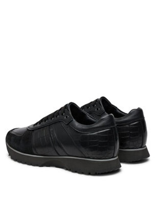 Baldinini Sneakersy U5B306P1VICO0000 Czarny. Kolor: czarny. Materiał: skóra