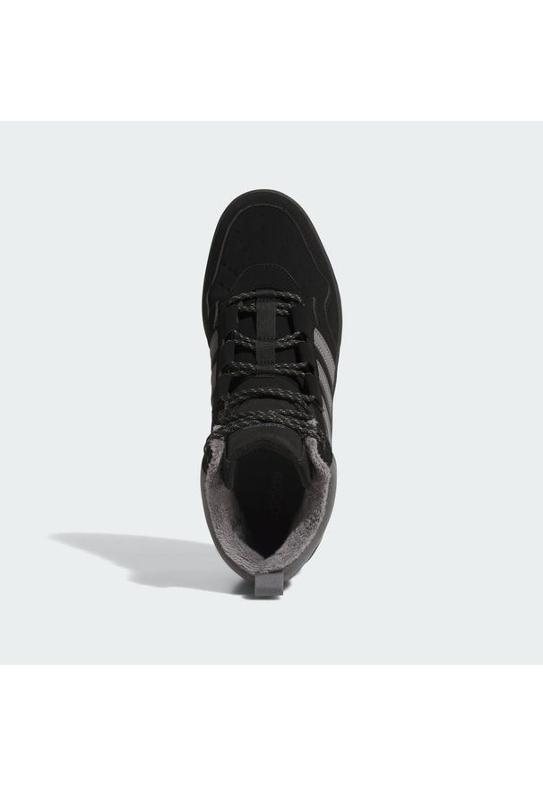 Adidas - Buty Hoops 4.0 Mid. Kolor: czarny, szary, wielokolorowy. Sport: koszykówka
