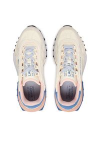 Lacoste Sneakersy Elite Active 51SFA0055 Écru. Kolor: kremowy. Materiał: zamsz, skóra #6