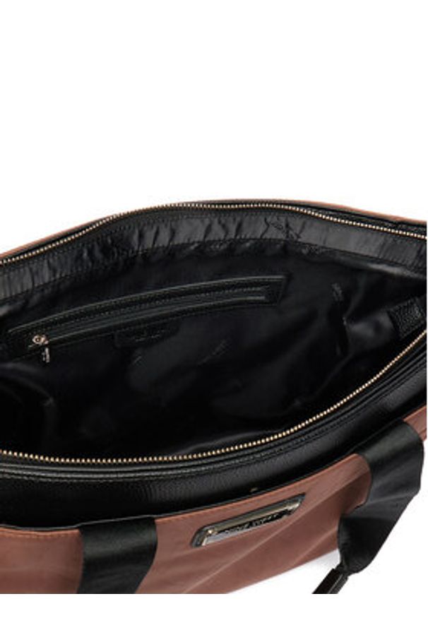 Nine West Torebka CEO-Brielle-LA374-4705 Brązowy. Kolor: brązowy