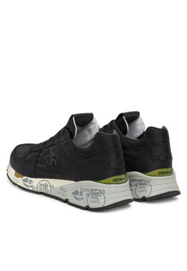 Premiata Sneakersy Mase Var 7087 Czarny. Kolor: czarny. Materiał: materiał