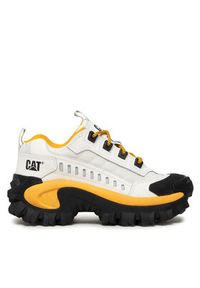 CATerpillar Sneakersy Intruder P723902 Biały. Kolor: biały. Materiał: skóra #5