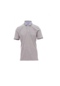PAYPER WEAR - Polo payper cambridge melanż. Typ kołnierza: polo. Kolor: szary, niebieski, wielokolorowy. Wzór: melanż. Styl: elegancki #1