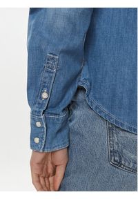 Guess Koszula jeansowa Equity W4RH76 D59K2 Niebieski Slim Fit. Kolor: niebieski. Materiał: jeans, bawełna