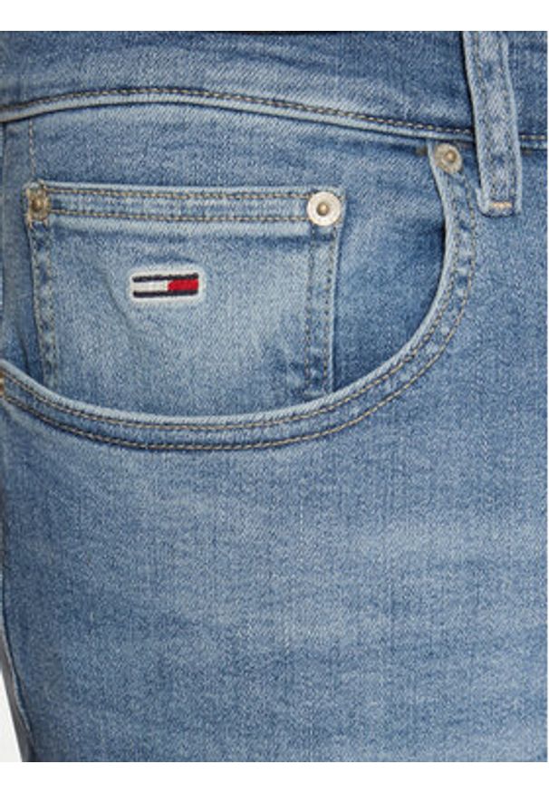 Tommy Jeans Jeansy Scanton DM0DM21137 Niebieski Slim Fit. Kolor: niebieski