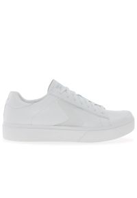 skechers - Buty Skechers Eden LX 232865WHT - białe. Zapięcie: sznurówki. Kolor: biały. Materiał: skóra, syntetyk, guma. Szerokość cholewki: normalna. Model: Skechers Sport
