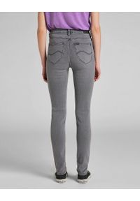 Lee - LEE SCARLETT HIGH DAMSKIE SPODNIE JEANSOWE GREY HOLLY L626PJSN 112140392