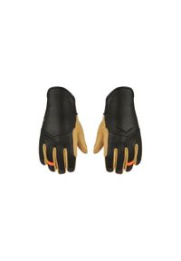 Salewa - Rękawice wspinaczkowe męskie Ortles Am Leather. Kolor: wielokolorowy, czarny, brązowy. Sport: wspinaczka