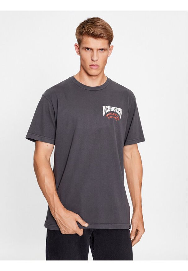 DC Shoes T-Shirt Defiant Tees ADYZT05309 Czarny Regular Fit. Kolor: czarny. Materiał: bawełna