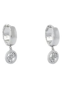 Guess Kolczyki JUBE03 301JW Srebrne rodowanie. Materiał: metalowe, srebrne. Kolor: srebrny #2