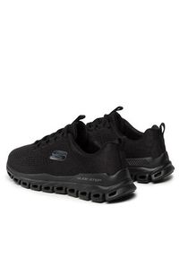 skechers - Skechers Sneakersy Fasten Up 232136/B Czarny. Kolor: czarny. Materiał: materiał #3