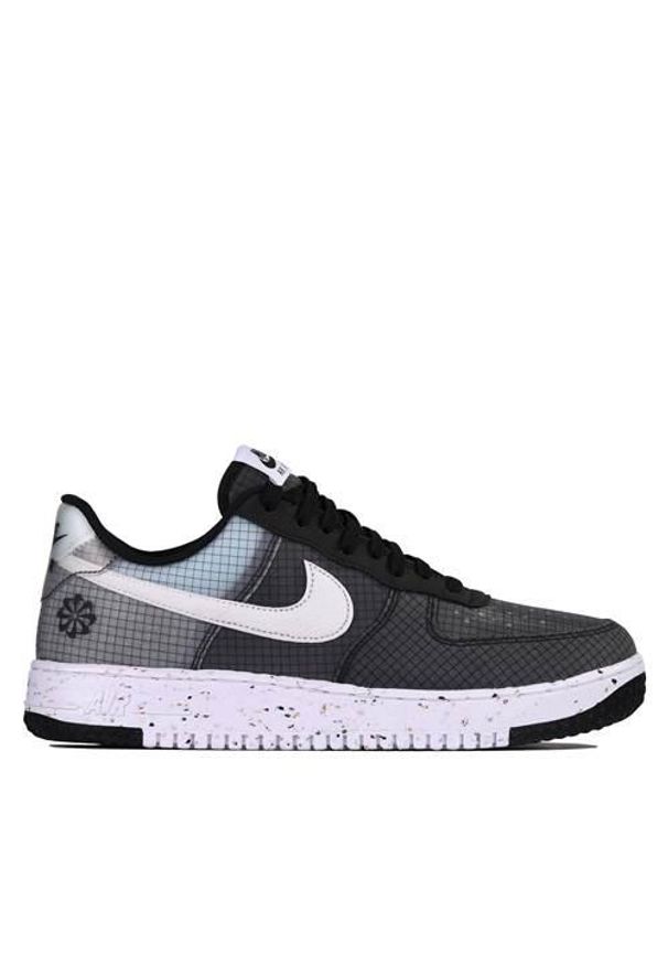 Buty do chodzenia męskie Nike Air Force 1. Zapięcie: sznurówki. Kolor: czarny. Materiał: syntetyk, materiał. Szerokość cholewki: normalna. Model: Nike Air Force. Sport: turystyka piesza