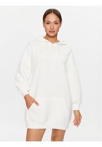 Guess Sukienka codzienna V3BQ14 K7UW2 Biały Regular Fit. Okazja: na co dzień. Kolor: biały. Materiał: wiskoza. Typ sukienki: proste. Styl: casual