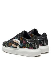 Karl Lagerfeld - KARL LAGERFELD Sneakersy KL62576M Czarny. Kolor: czarny. Materiał: materiał