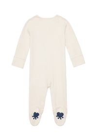 Guess Pajac H5YW18 KBZP4 Beżowy. Kolor: beżowy. Materiał: bawełna #4