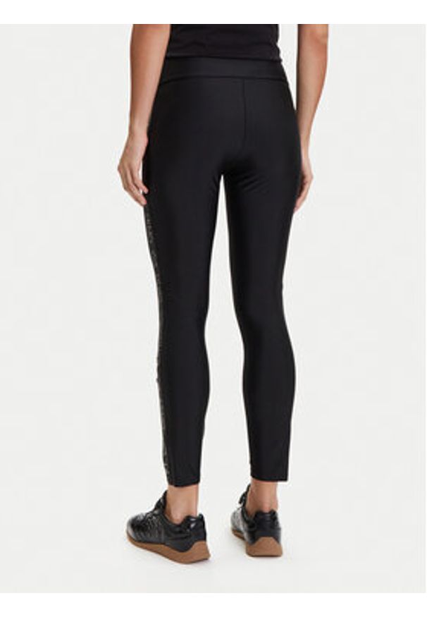 Liu Jo Sport Legginsy TF5119 J7912 Czarny Regular Fit. Kolor: czarny. Materiał: syntetyk. Styl: sportowy