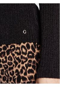 Guess Sweter W2BR13 Z3132 Czarny Slim Fit. Kolor: czarny. Materiał: syntetyk #4