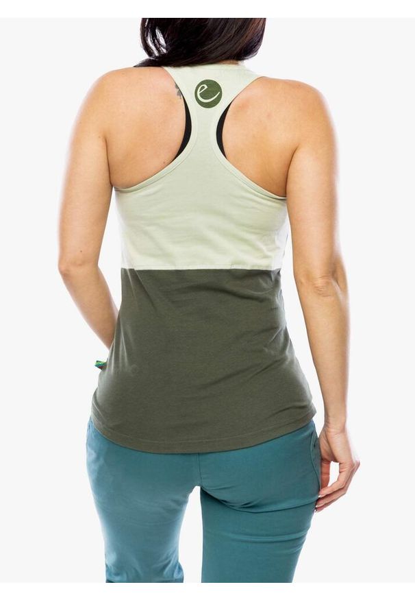 EDELRID - Top wspinaczkowy damski Edelrid Onsight Tank II. Kolor: zielony