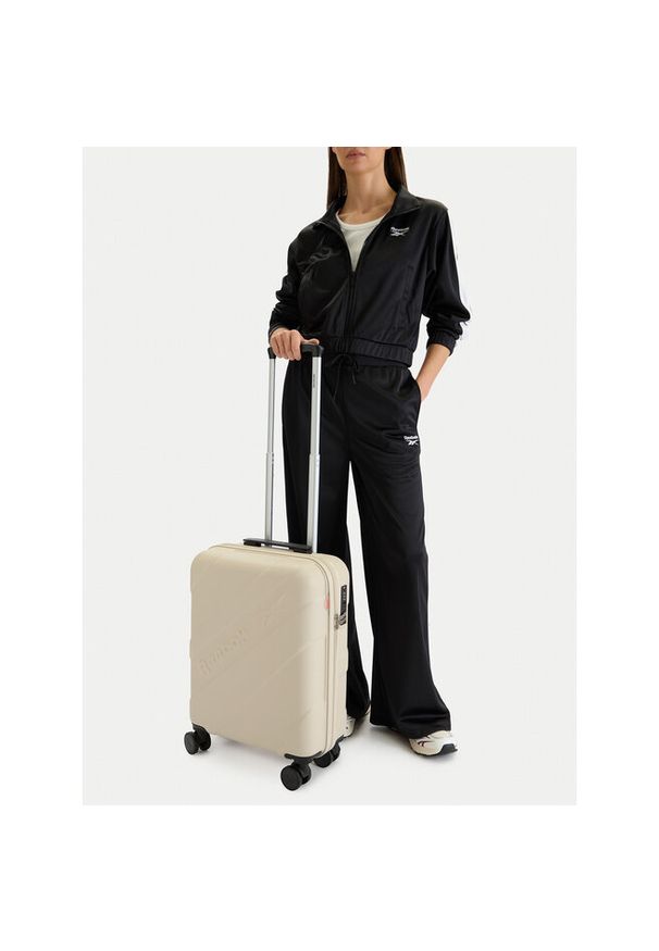 Walizka kabinowa Reebok. Kolor: beżowy