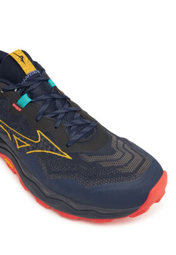 Mizuno Buty do biegania Wave Daichi 9 J1GJ2571 Czarny. Kolor: czarny. Materiał: materiał. Model: Mizuno Wave
