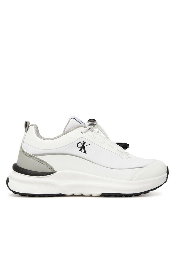 Sneakersy Calvin Klein. Kolor: biały