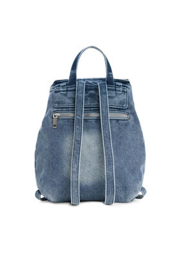 Desigual Plecak 26SAKD07 Niebieski. Kolor: niebieski. Materiał: materiał