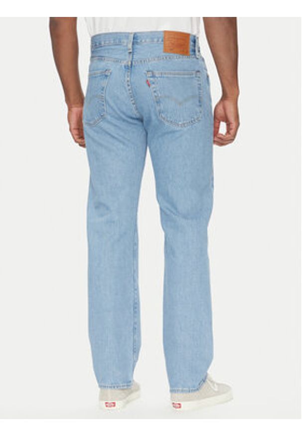 Levi's® Jeansy 501® 00501-3708 Niebieski Straight Fit. Kolor: niebieski