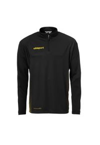 UHLSPORT - Kurtka dziecięca Uhlsport Score 1/4 Zip. Kolor: czarny, wielokolorowy, żółty. Sport: piłka nożna