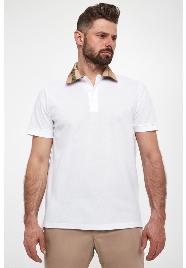 Burberry - Polo męskie BURBERRY. Typ kołnierza: polo