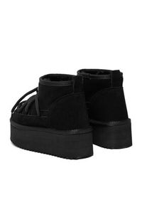 DeeZee Śniegowce W23Q11482 Czarny. Kolor: czarny. Materiał: materiał #2