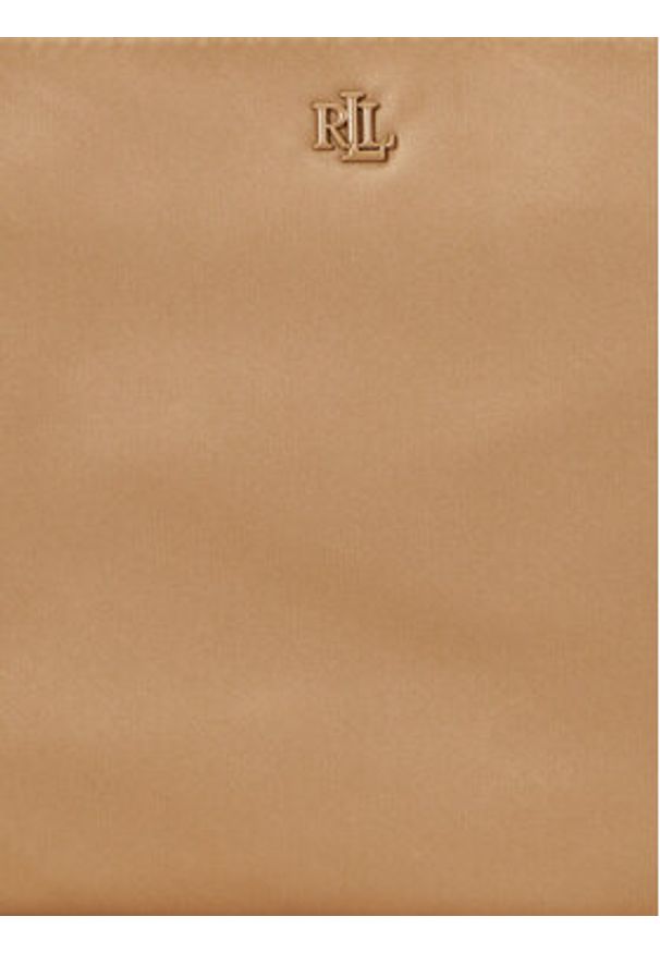 Lauren Ralph Lauren - LAUREN RALPH LAUREN Torebka 431951345001 Brązowy. Kolor: brązowy. Materiał: skórzane