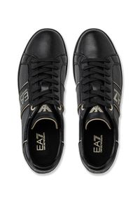 Sneakersy męskie czarne EA7 Emporio Armani X8X102 XK258 M701. Kolor: czarny. Sezon: lato #6