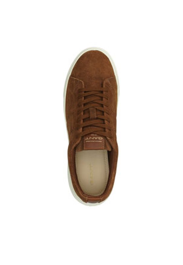 GANT - Gant Sneakersy 30633873 Brązowy. Kolor: brązowy. Materiał: zamsz, skóra
