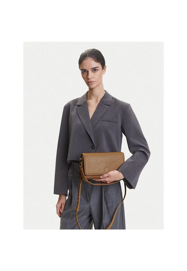 TOMMY HILFIGER - Torebka Tommy Hilfiger. Kolor: brązowy