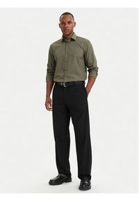 Hugo - HUGO Koszula Kenno 50289499 Zielony ciemny Slim Fit. Kolor: zielony. Materiał: bawełna #2