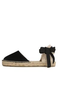 Manebi Espadryle Valencia Espadrilles K 1.0 P0 Czarny. Kolor: czarny. Materiał: zamsz, skóra