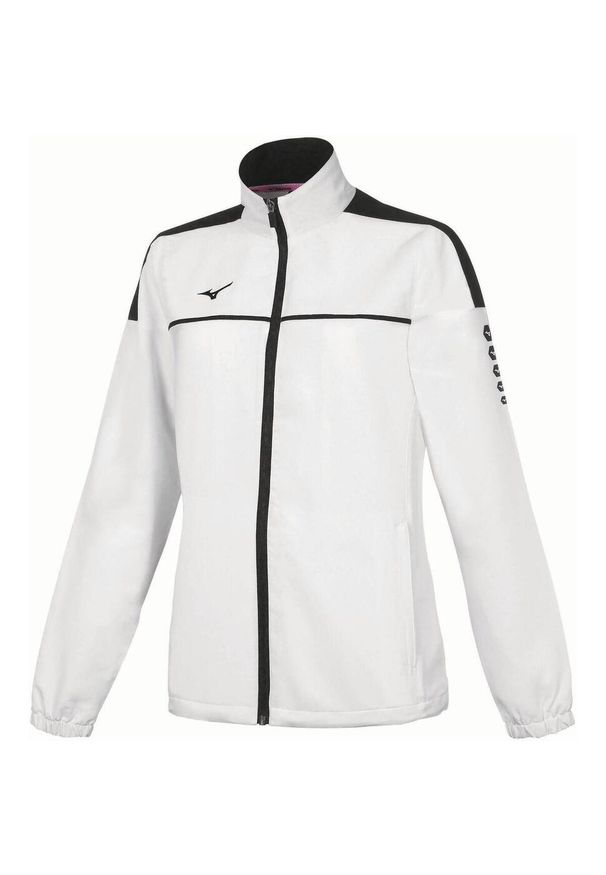 Dres Mizuno femme Team tokyo micro. Kolor: biały, czarny, wielokolorowy. Materiał: dresówka. Sport: fitness