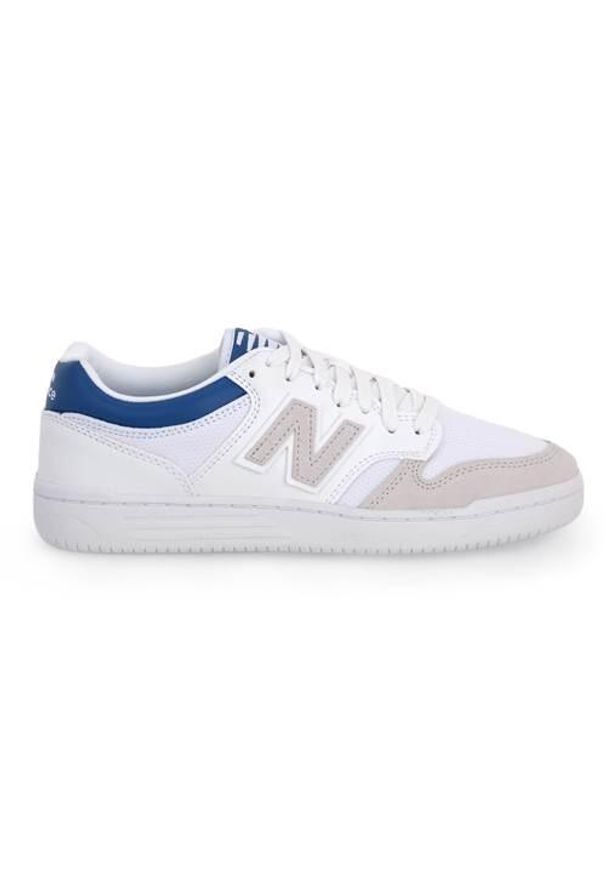 Buty do chodzenia męskie New Balance Lkc Bb480. Zapięcie: sznurówki. Kolor: biały, wielokolorowy. Materiał: skóra, materiał. Szerokość cholewki: normalna. Sport: turystyka piesza