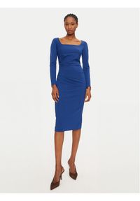 Rinascimento Sukienka koktajlowa 1000769355846 Niebieski Regular Fit. Kolor: niebieski. Materiał: syntetyk. Styl: wizytowy #1