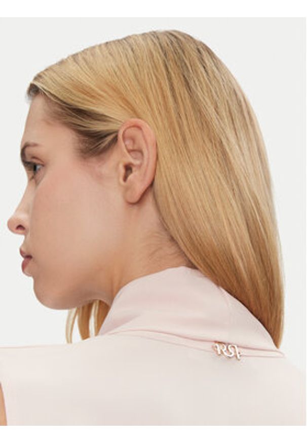 Rinascimento Bluzka CFC0122867003 Różowy Regular Fit. Kolor: różowy. Materiał: syntetyk