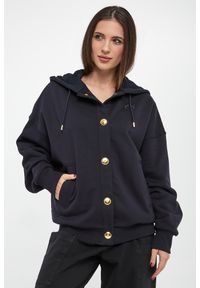 Pinko - Bluza damska z kapturem Macina PINKO. Typ kołnierza: kaptur #1