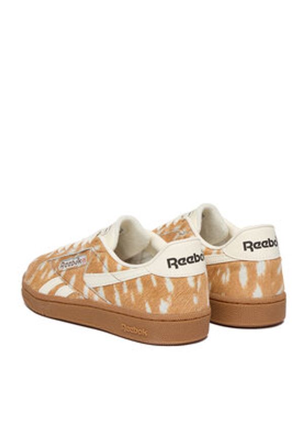 Reebok Sneakersy EO-CLUB C GROUNDS UK 100263951 Brązowy. Kolor: brązowy. Materiał: skóra. Model: Reebok Club