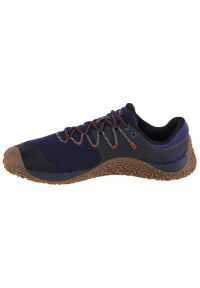 Buty Merrell Trail Glove 7 M J067837 niebieskie. Okazja: na co dzień. Kolor: niebieski. Materiał: materiał, guma. Szerokość cholewki: normalna