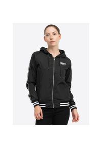 Damska kurtka zimowa Lonsdale Meriden. Kolor: czarny. Sezon: zima #1