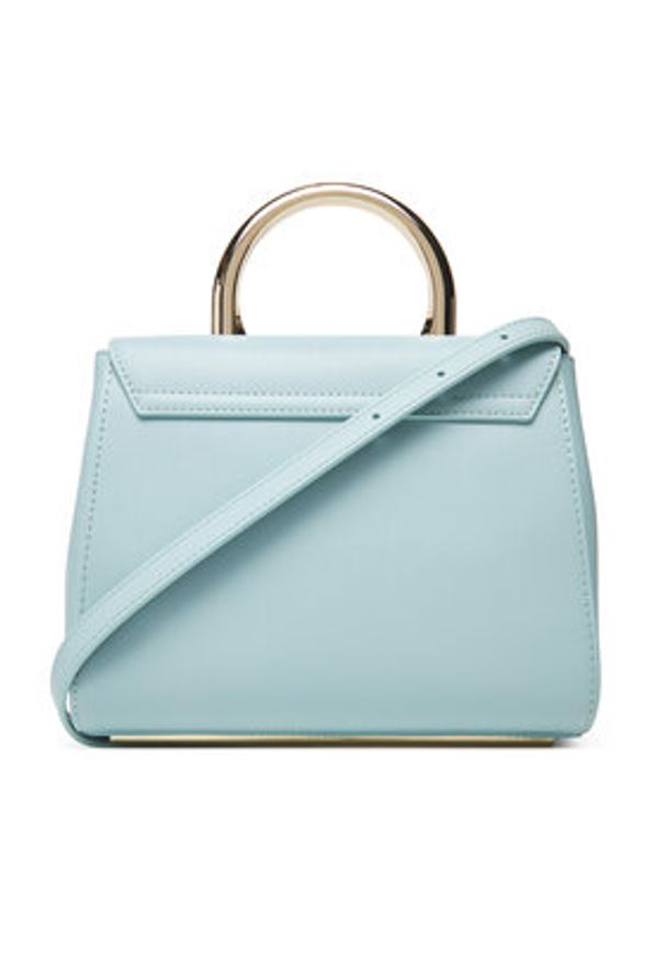 Furla Torebka Meridiana WB01704 BX3913 AQ000 Błękitny. Kolor: niebieski. Materiał: skórzane
