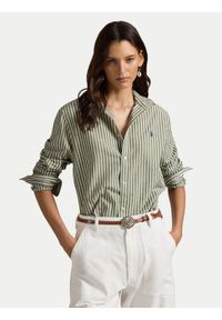 Polo Ralph Lauren Koszula 211971514500 Zielony Classic Fit. Typ kołnierza: polo. Kolor: zielony. Materiał: bawełna #1