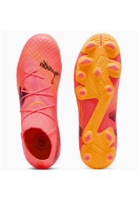 Buty piłkarskie Puma Future 7 Pro FG/AG 107728-03 różowe. Kolor: różowy. Materiał: materiał, dzianina, syntetyk. Szerokość cholewki: normalna. Sport: piłka nożna #5